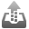 File Transfer Uploadt Icon 32x32 png